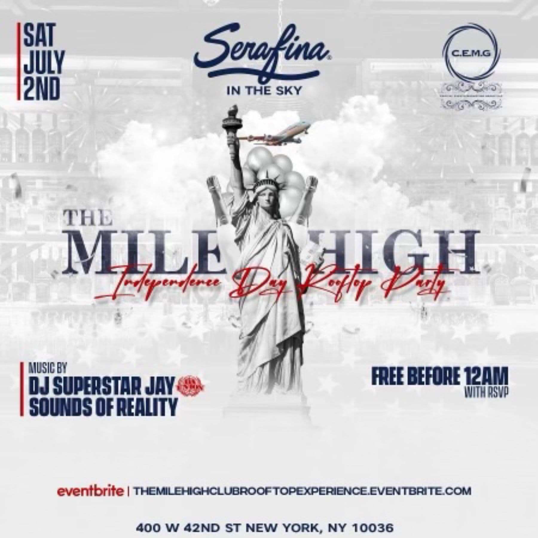 The Mile High Independence Day Party 7/2
