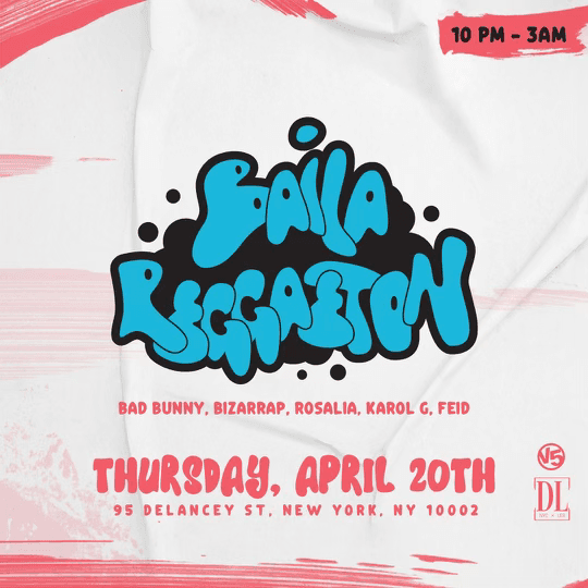 Baila Reggaeton @ The DL