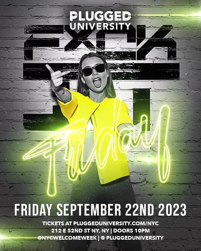 F*CK IT FRIDAY’S 9/22 @ ROOM 52