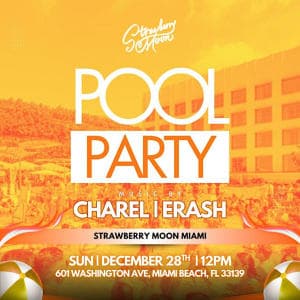 Strawberry Moon Pool Party 12/28