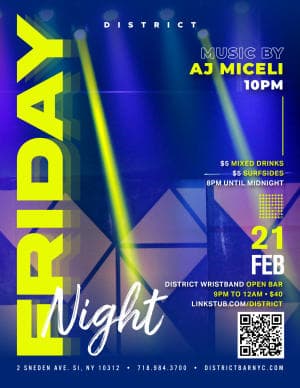 District Friday - Feb 21st - DJ AJ Miceli