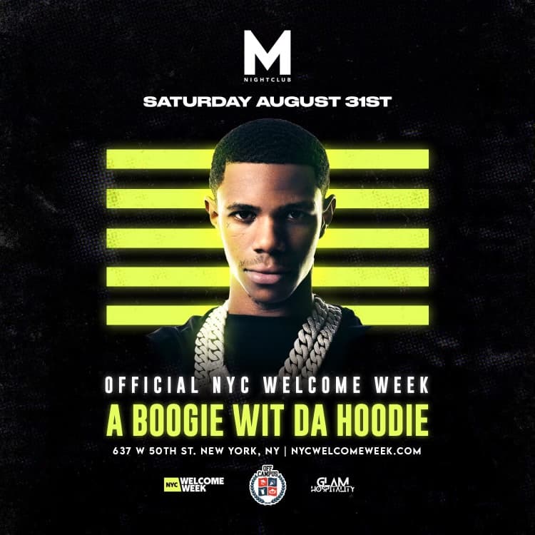 (18+) A BOOGIE WIT DA HOODIE 8/31