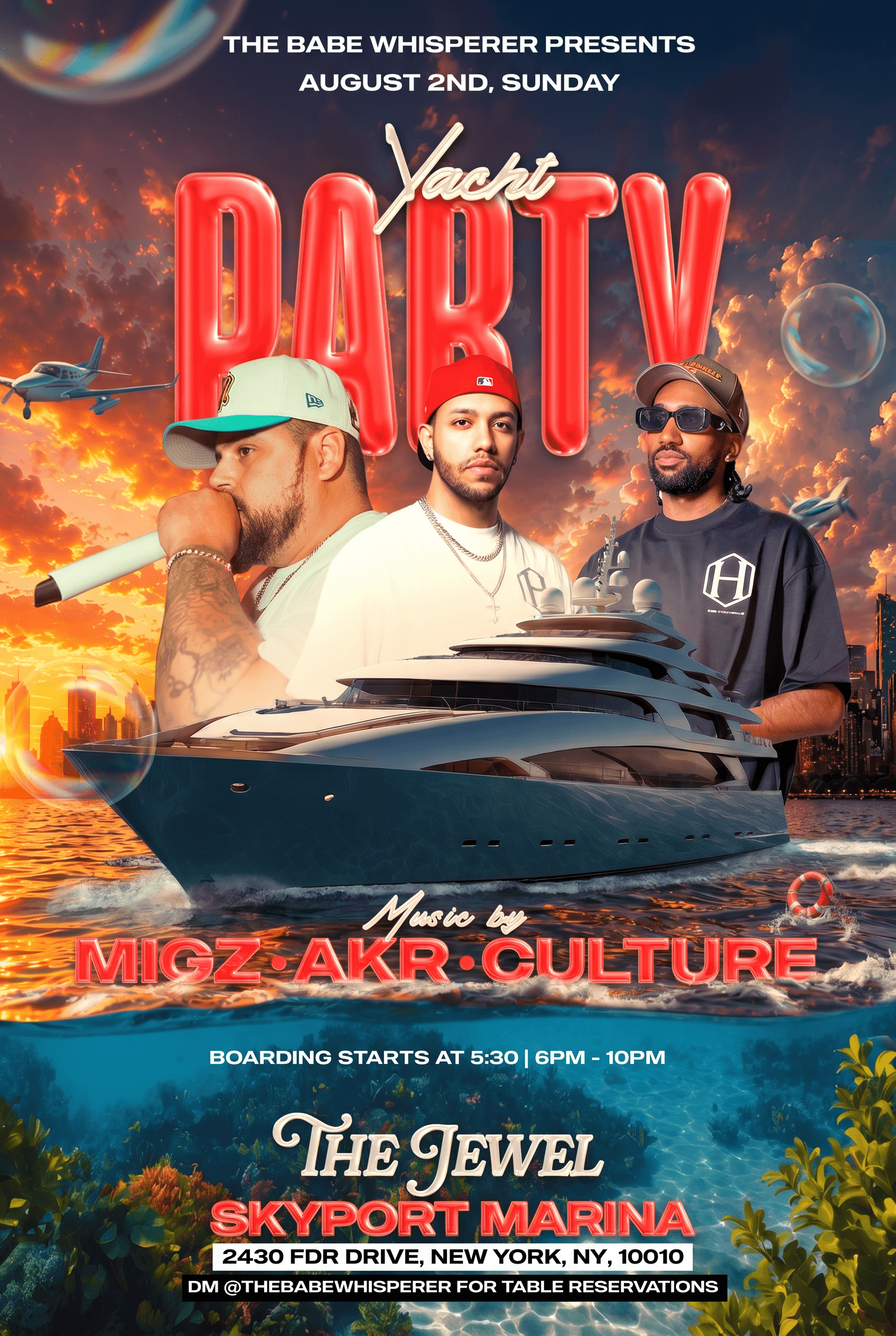 Summer Escape Yacht Party