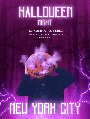 Bison Society Presents- Halloween