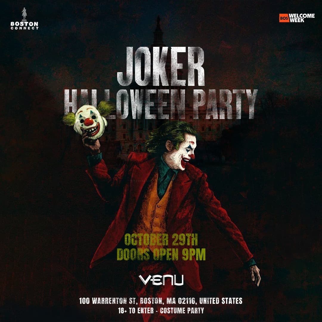 (18+) JOKER HALLOWEEN PARTY @ VENU