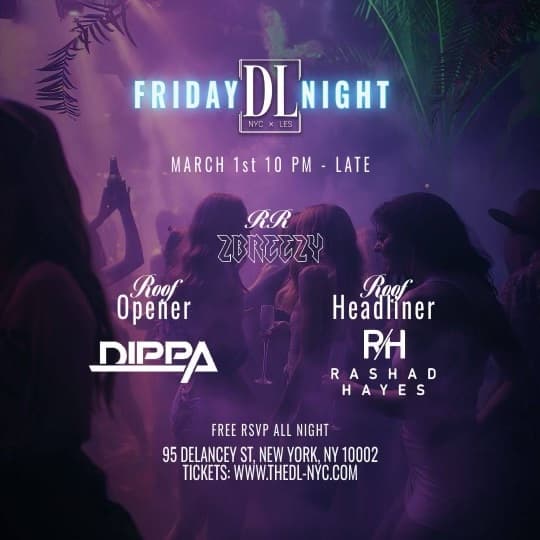 Friday @ The DL 3/1