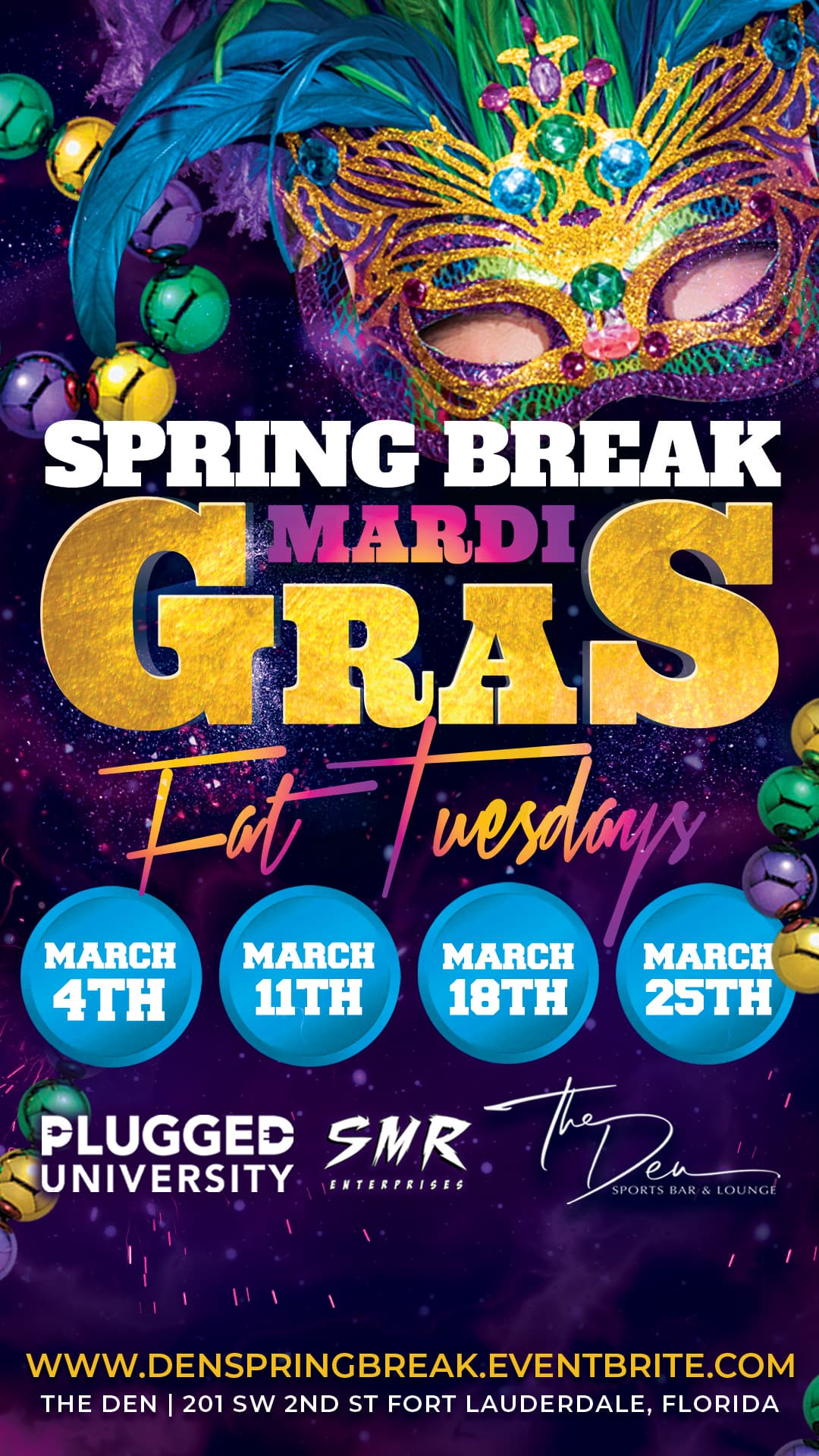 3/18 FAT TUESDAYS | DEN LAUDERDALE | SPRING BREAK 2025
