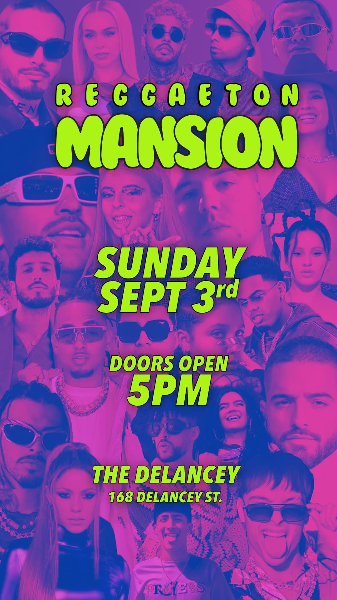 REGGAETON MANSION @ The Delancey