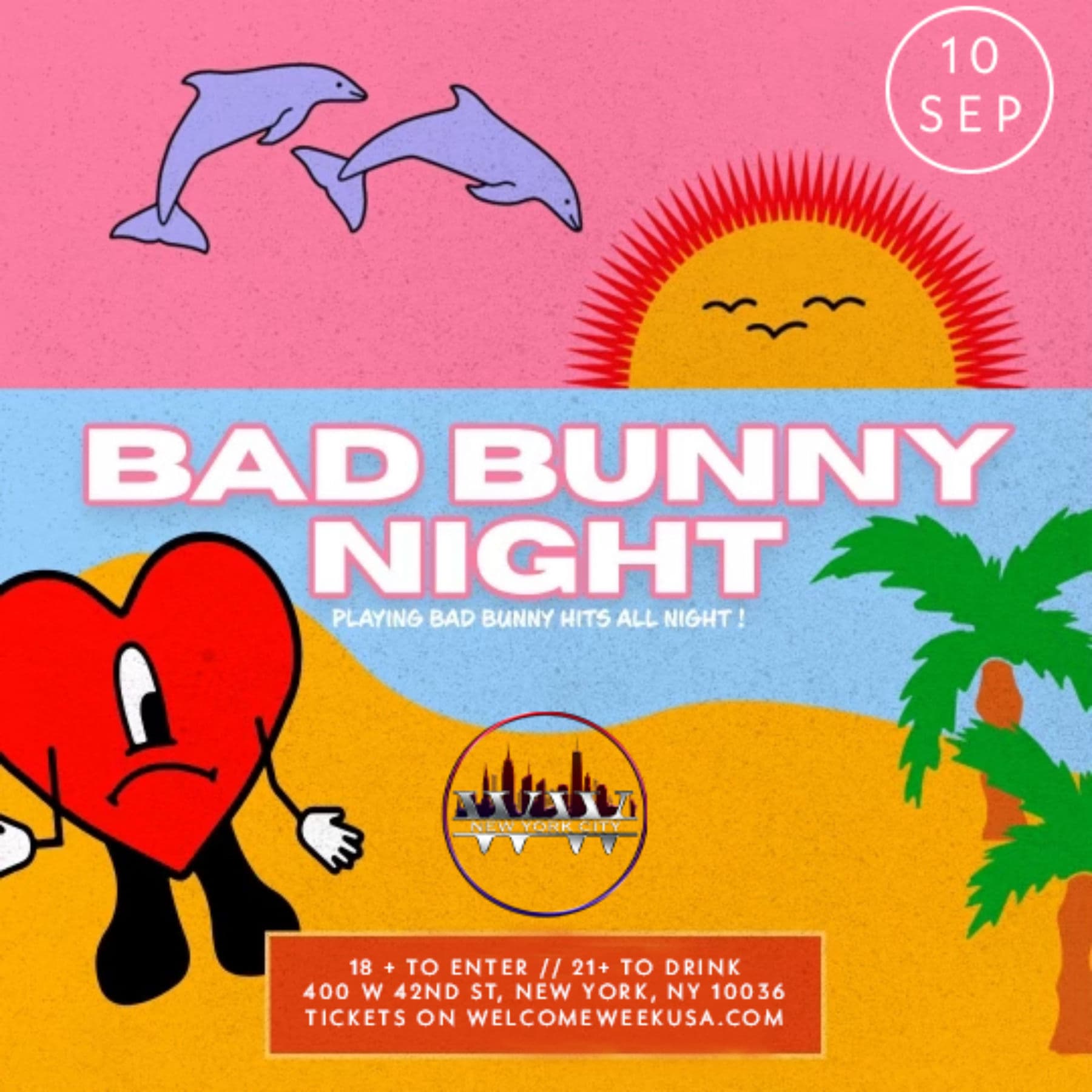 Bad Bunny Night @ Serafina Rooftop (18+)