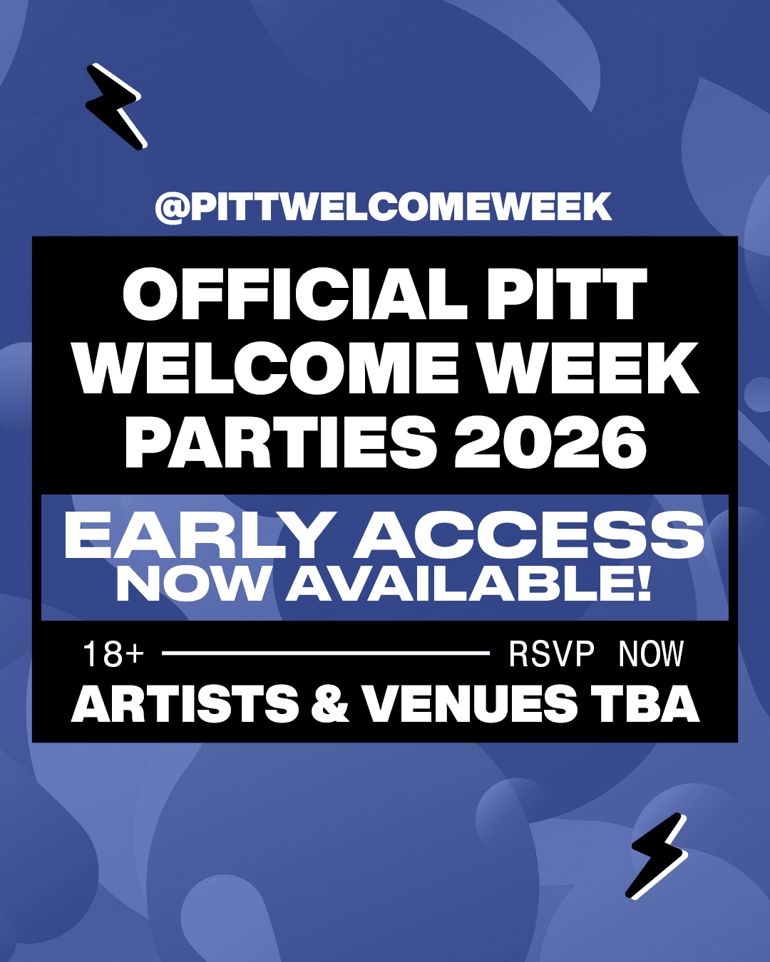 OFFICIAL PITTSBURG WELCOME WEEK PARTIES 2026