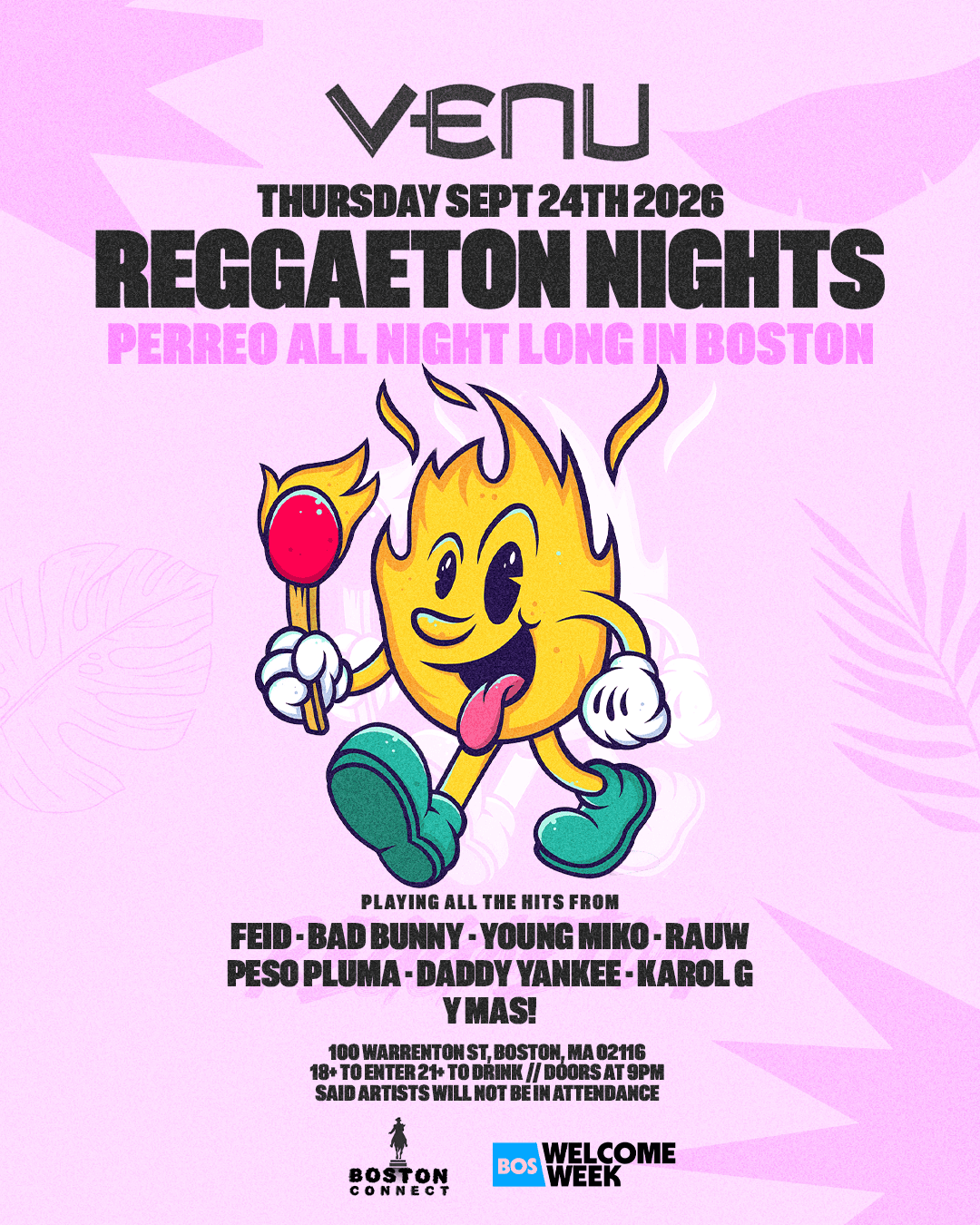 (18+) REGGAETON NIGHTS @ VENU