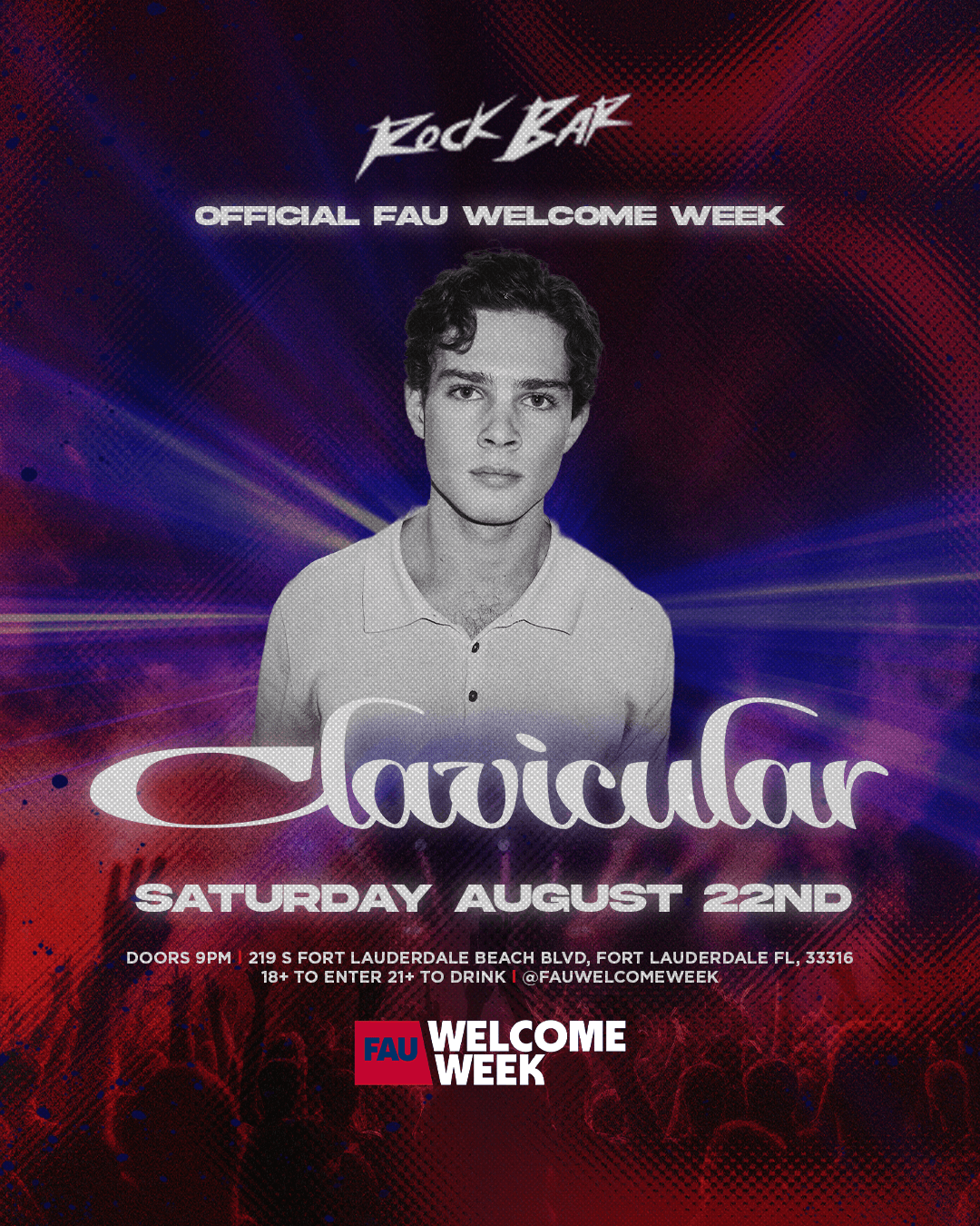 (18+) FAU WELCOME WEEK: DAY 1 - CLAVICULAR