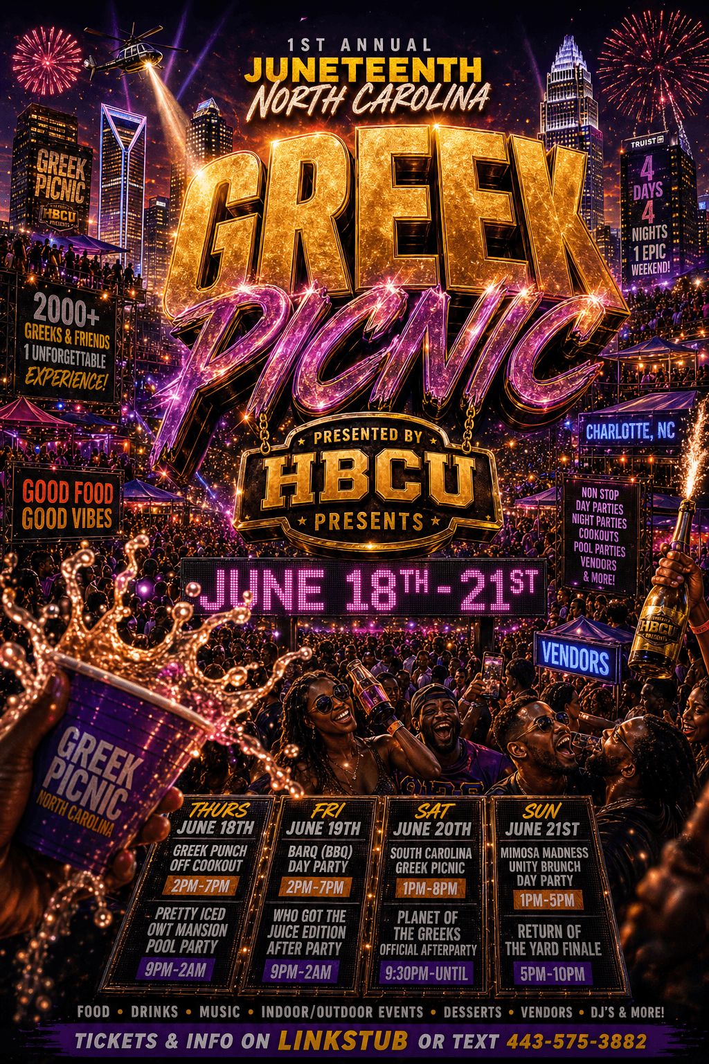 Juneteenth North Carolina Greek Picnic