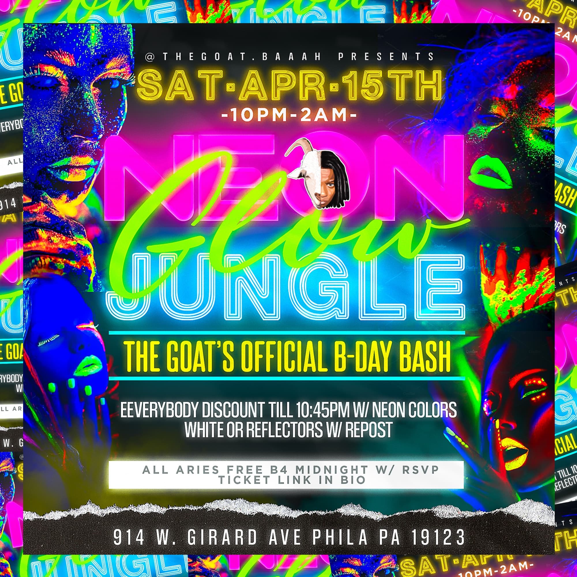 NEON GLOW JUNGLE