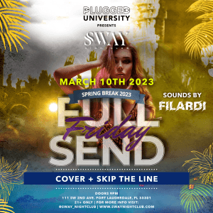 SPRING BREAK @ SWAY