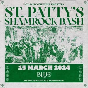 ST. PATTY'S SHAMROCK BASH (18+) 3/15 @ BLUE