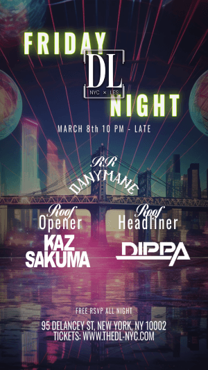 FRIDAYS @ THE DL 3/8