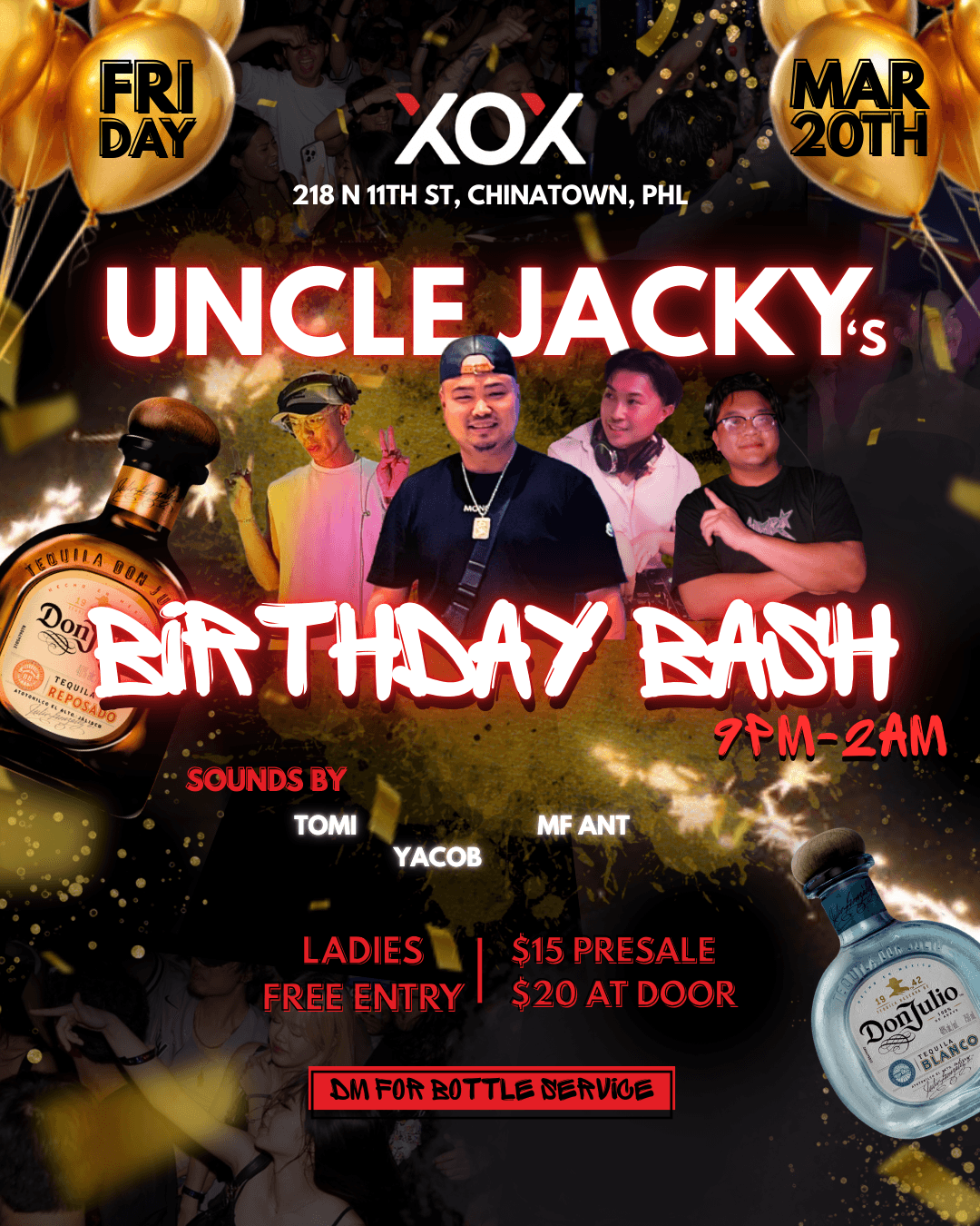 Uncle Jacky’s Birthday Bash