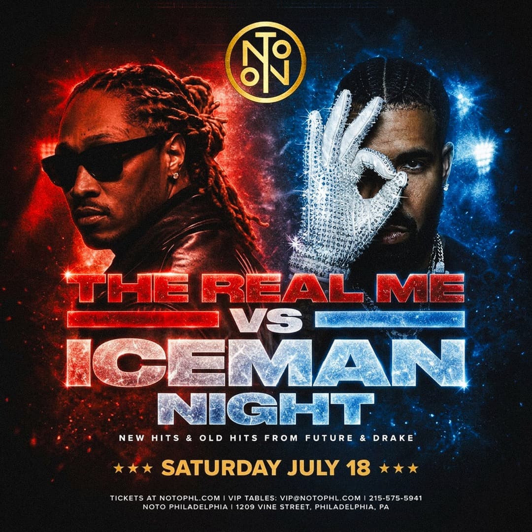 The Real Me vs Iceman: Album Versus Night @ NOTO Philadelphia