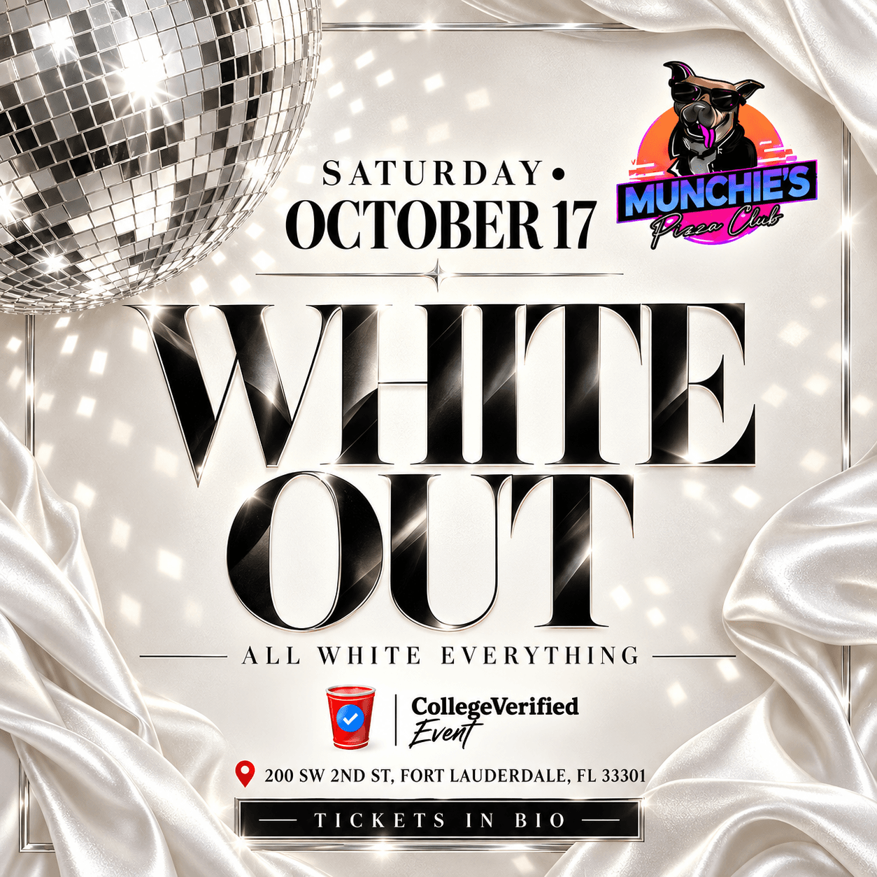 White Out- Scandalous Saturdays