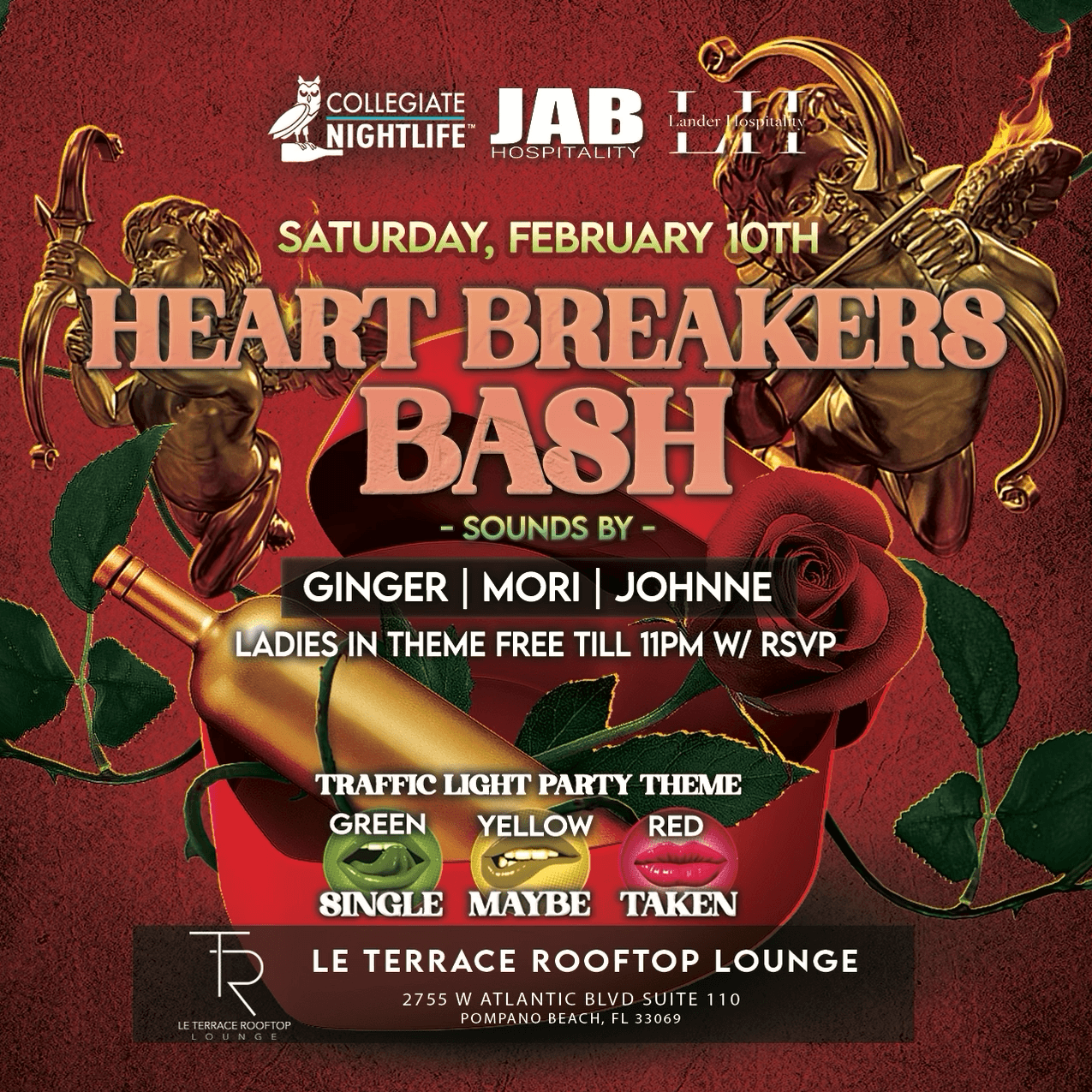 Heartbreakers Bash @ Terrace Rooftop