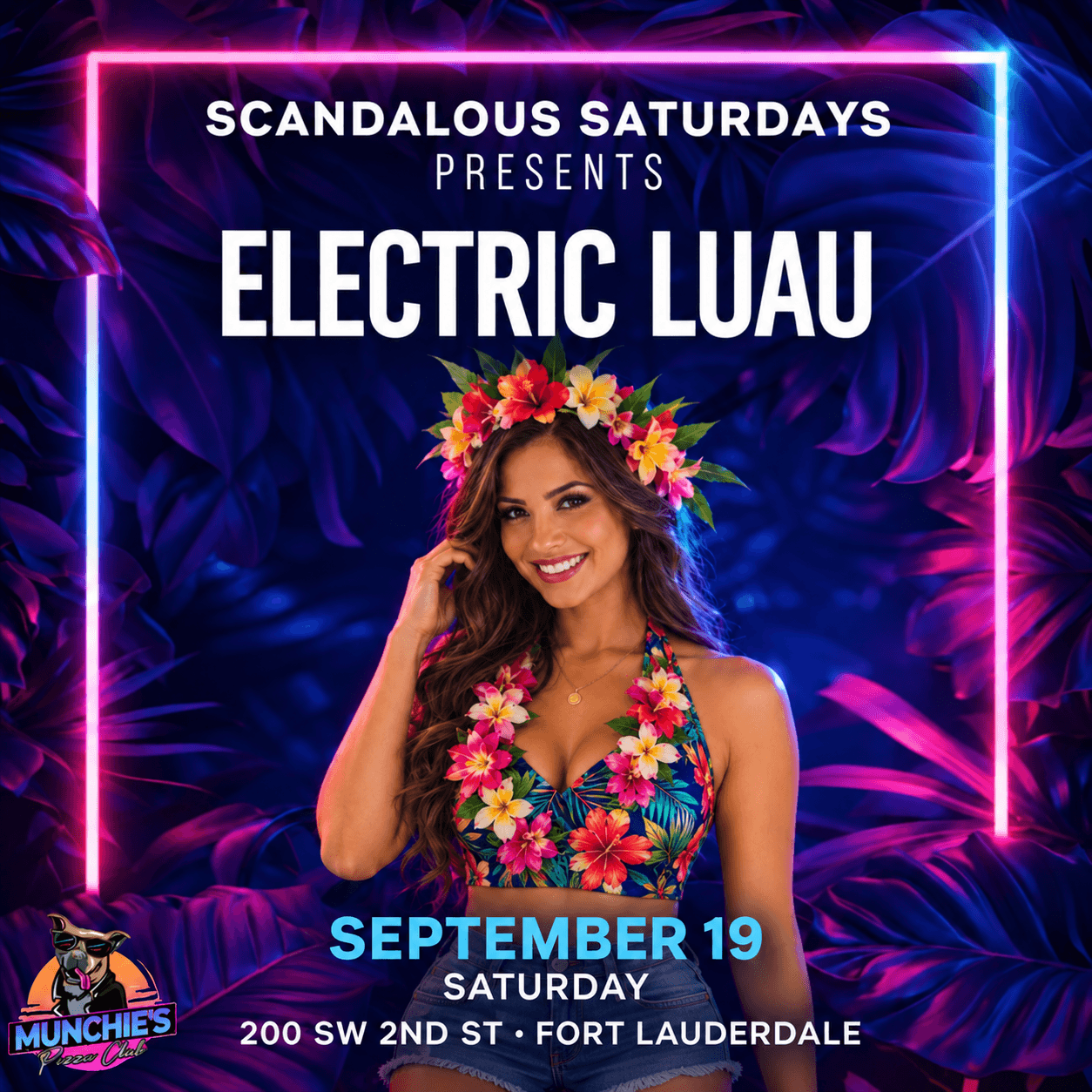 Electric Luau @ Scandalous Saturdays