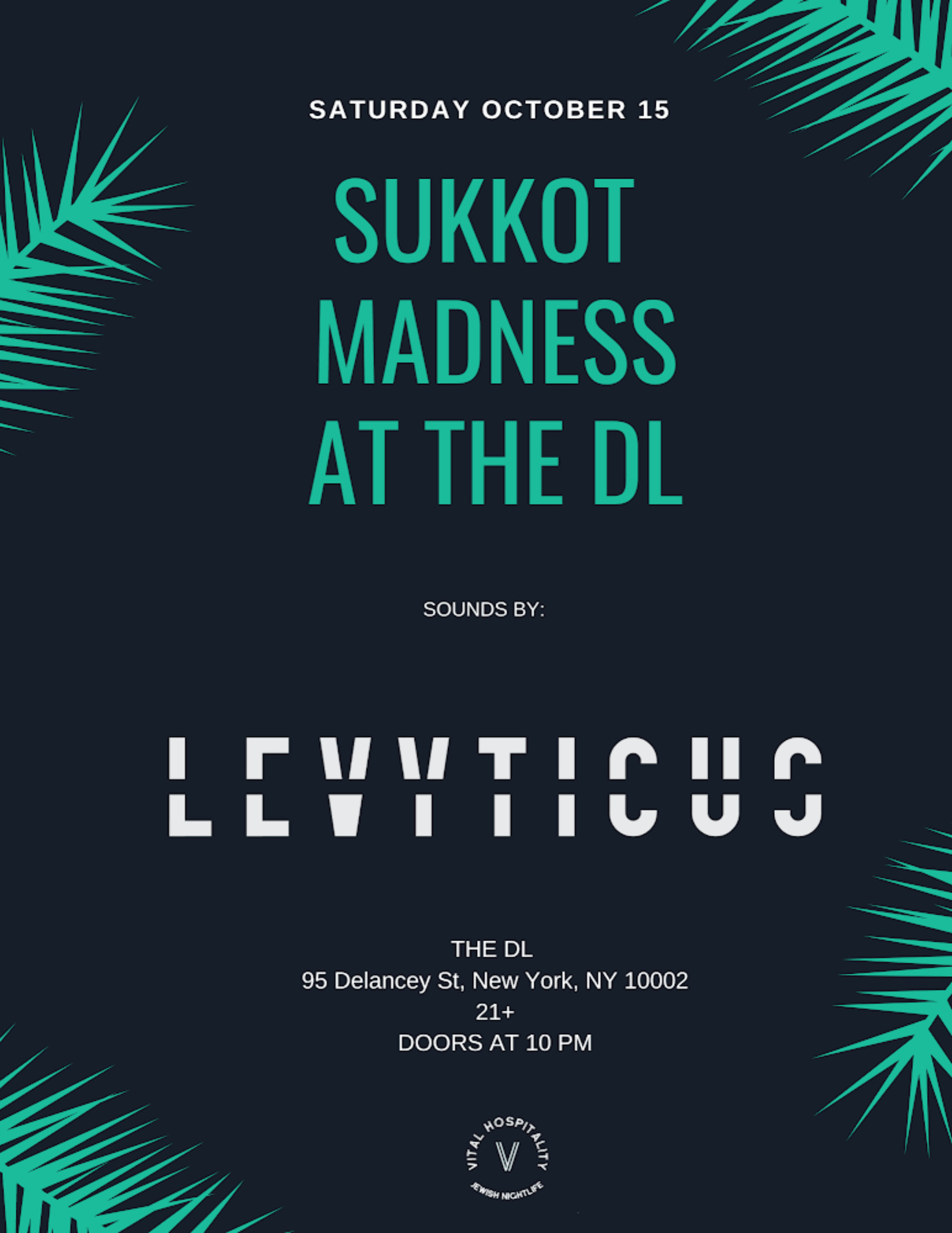 SUKKKOT MADNESS PARTY