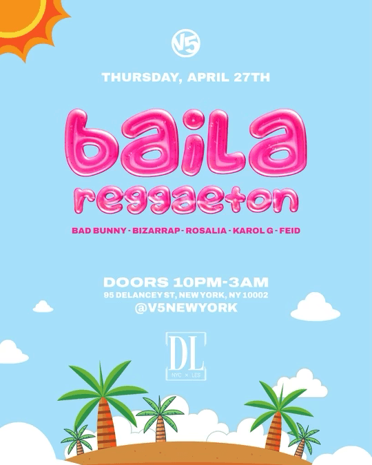 Baila Reggaeton @ The DL