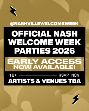 OFFICIAL NASHVILLE WELCOME WEEK 2026