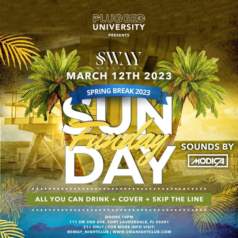 SPRING BREAK @ SWAY