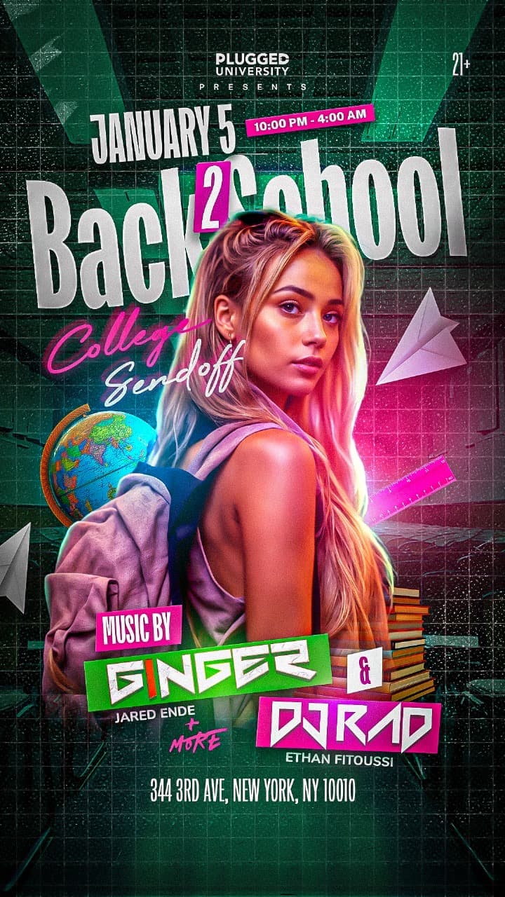 BACK TO SCHOOL: COLLEGE SEND OFF 1/5 @ SUCKER PUNCH