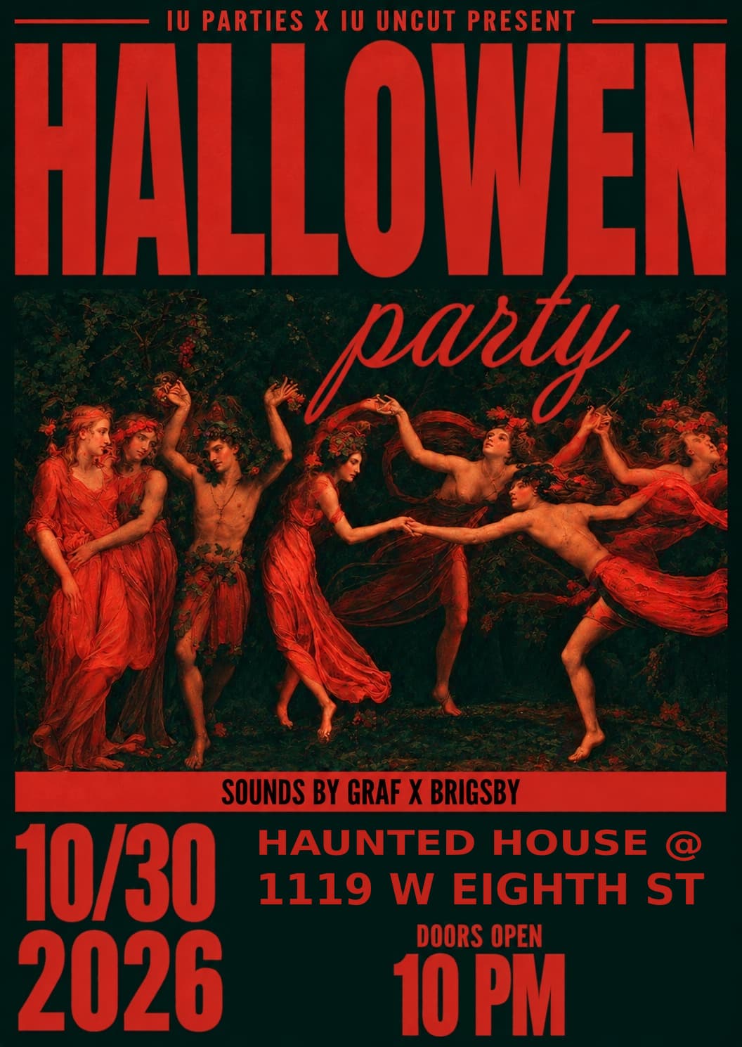 Iu Parties x IU Uncut presents Halloween party