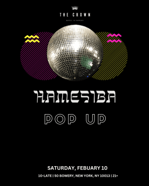 HAMESIBA POP UP @THECROWNNYC