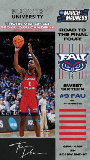 FAU Watch Party @ The Den