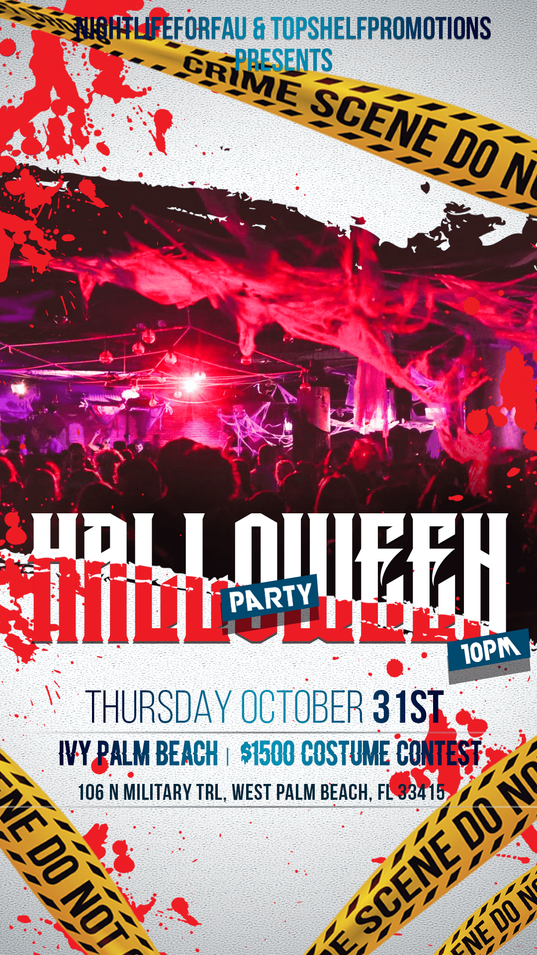 Halloween @ Ivy Nightclub WPB 18+