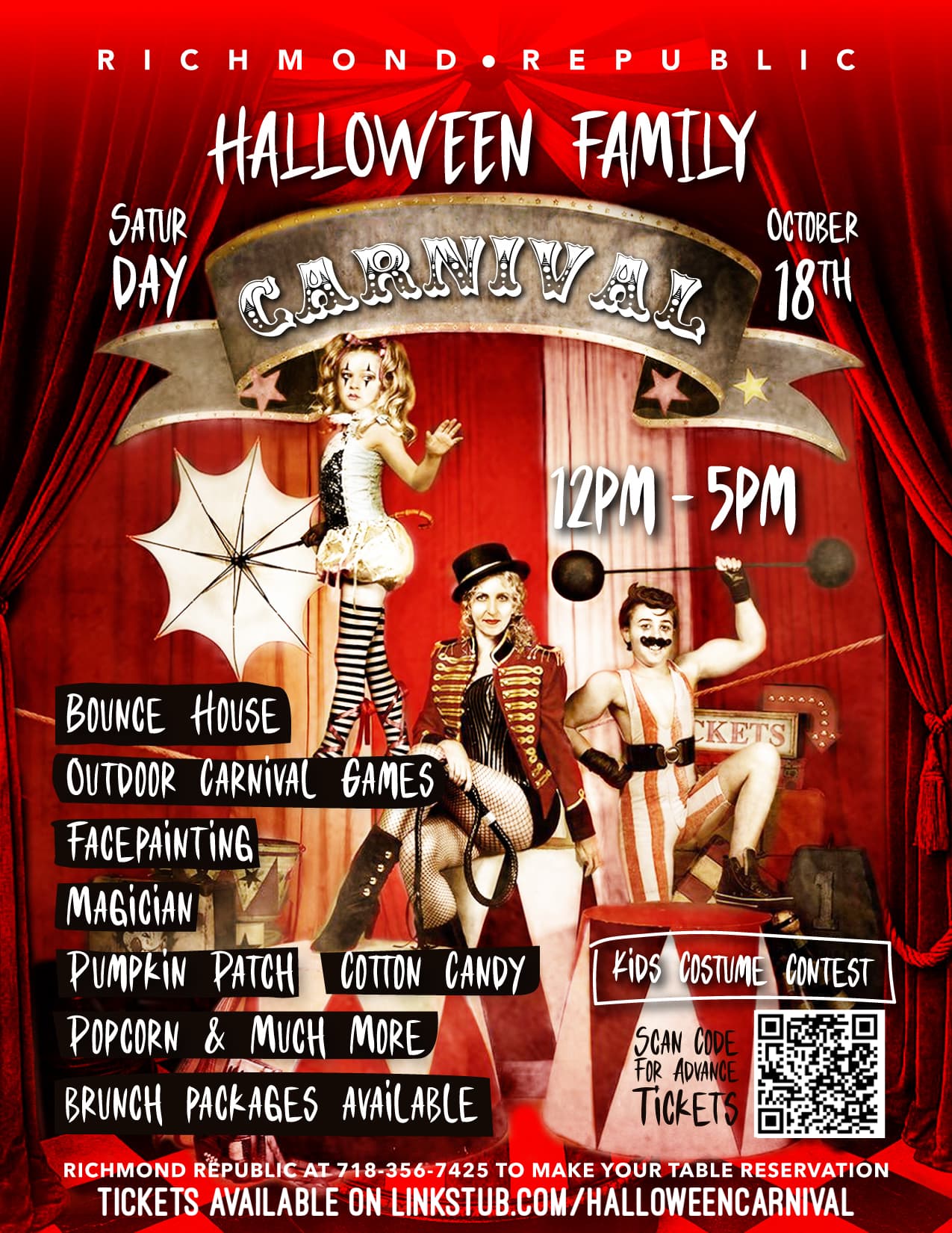 Halloween Family Carnival - Saturday October 18th - Richmond Republic