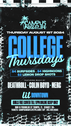 LIT College Thursdays (SUMMER EDITION)
