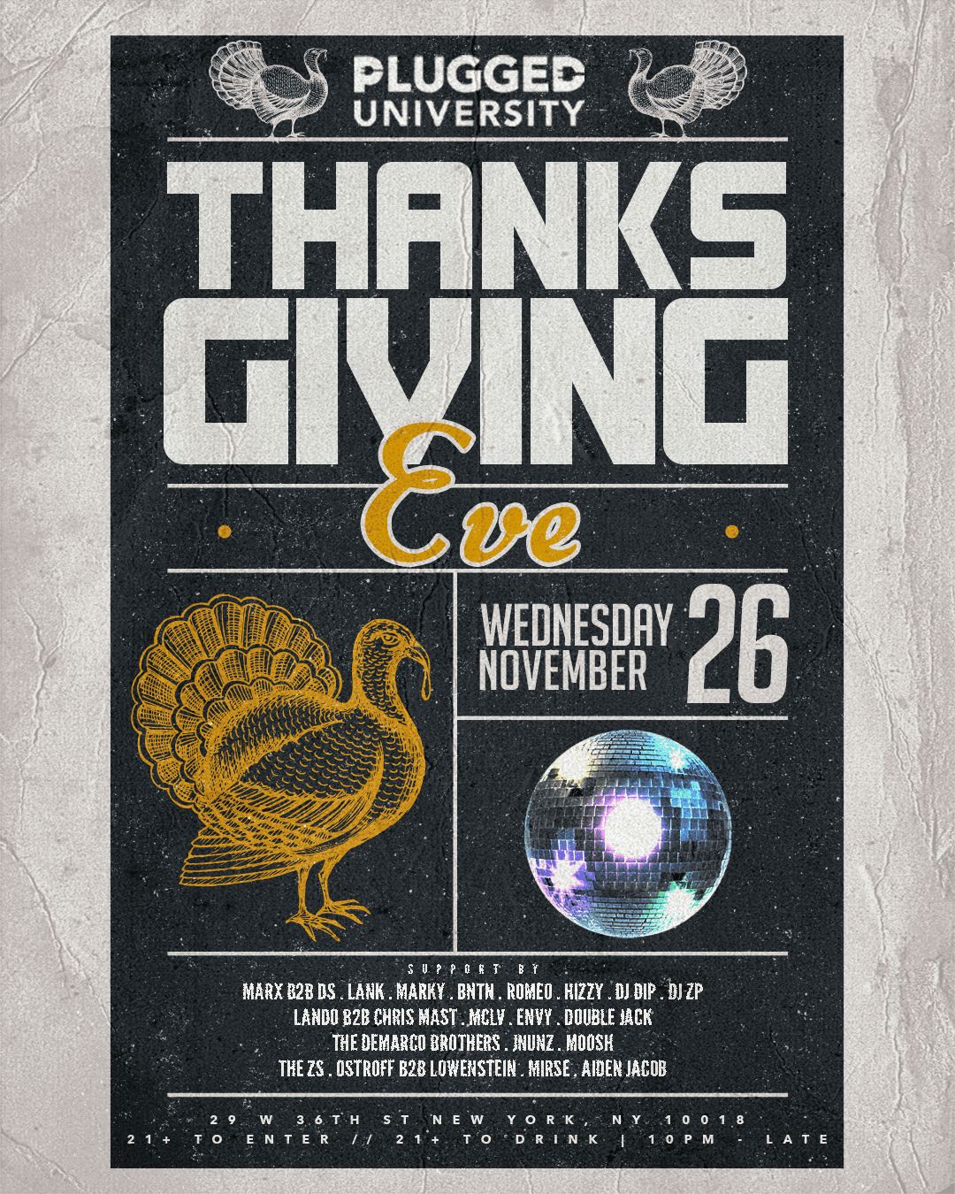 THANKSGIVING EVE 2025 @ NEXO