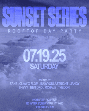 SUNSET SERIES @ HIGHWATER ROOFTOP 7/19
