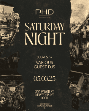 PHD SATURDAYS 5/3