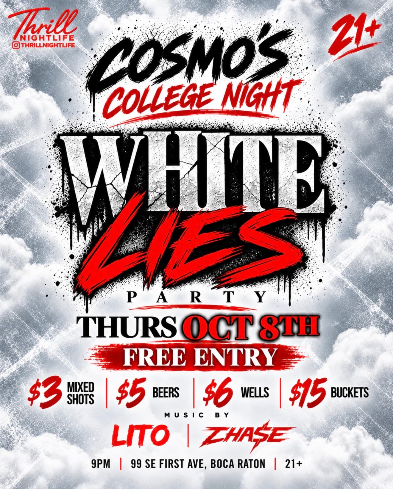 COSMO'S WHITE LIES 10/8