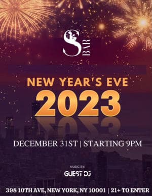 J-Ball NYE Party @ S Bar NYC