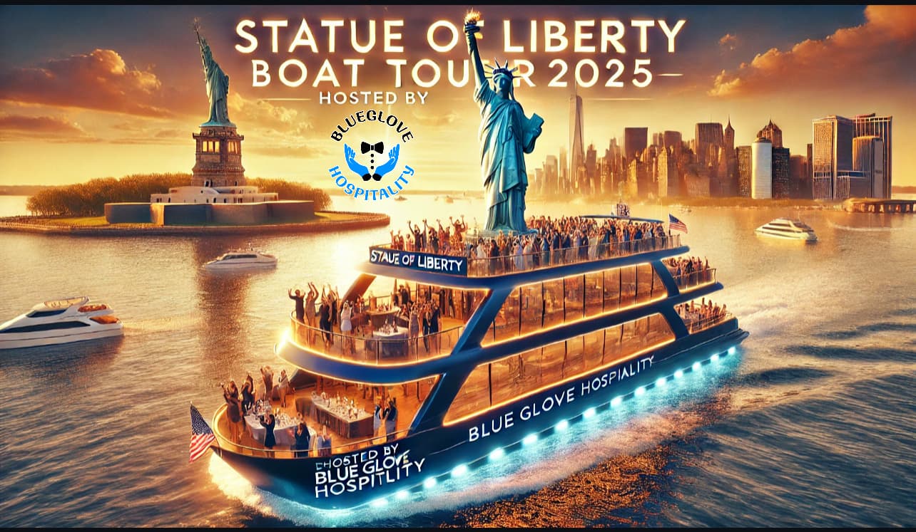 STATUE OF LIBERTY BOAT TOUR 2025 | NYC (Open Bar Available!)
