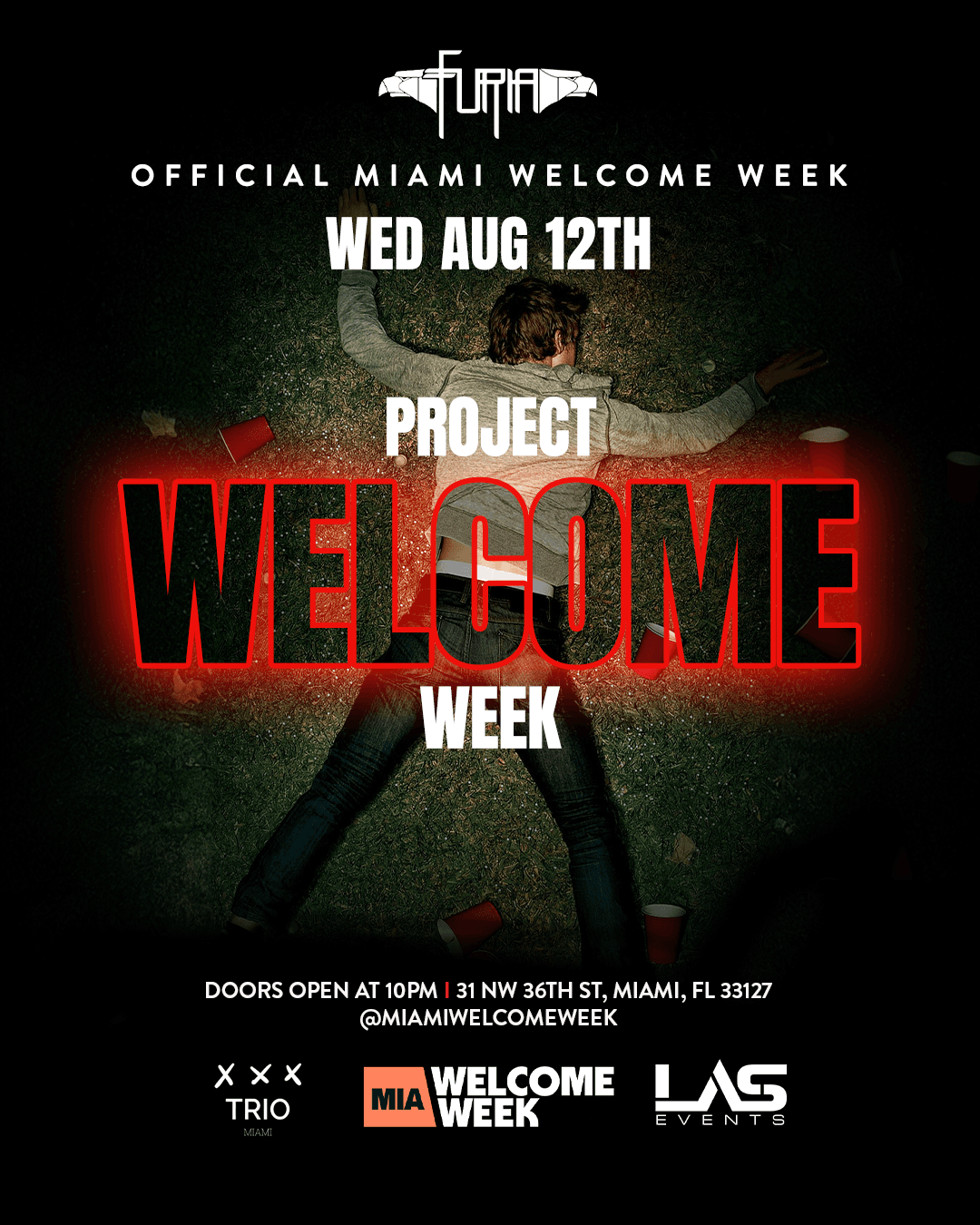 (18+) MIAMI WELCOME WEEK: DAY 1 - PROJECT X