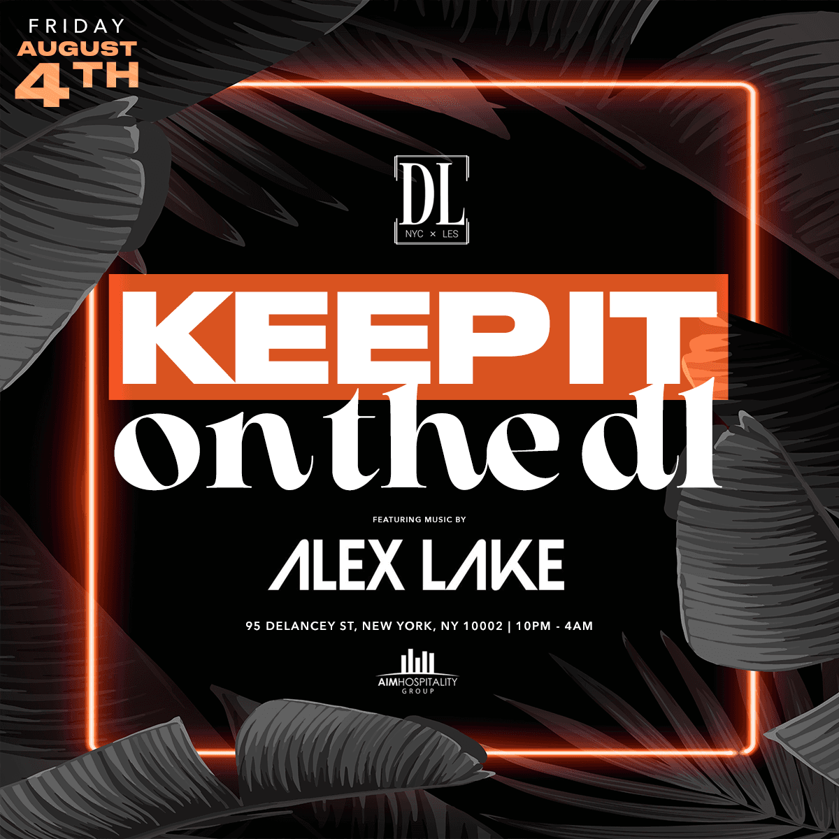 AYUSH'S PARTY: Friday @ The DL 8/4