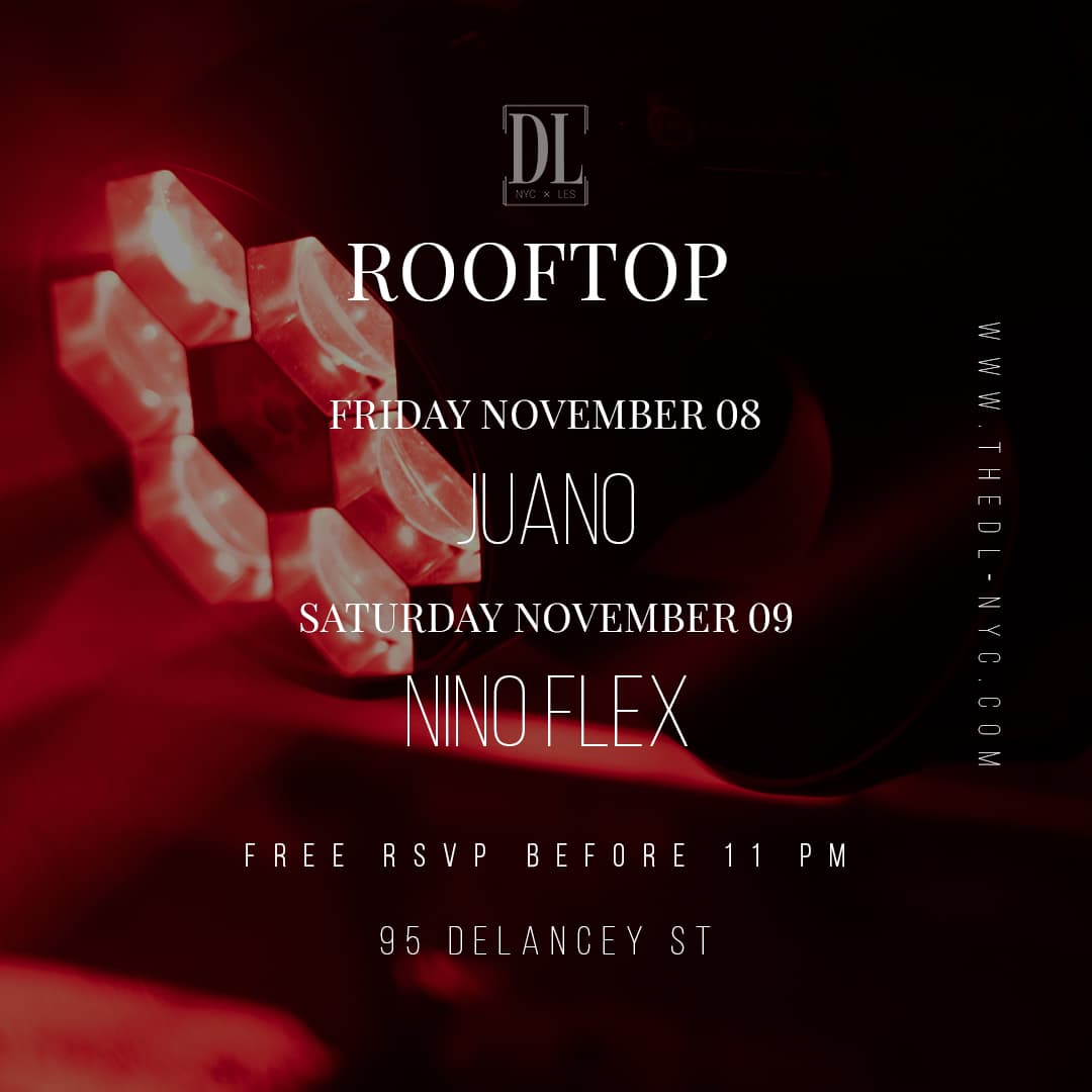 FRIDAY @ The DL 11/8
