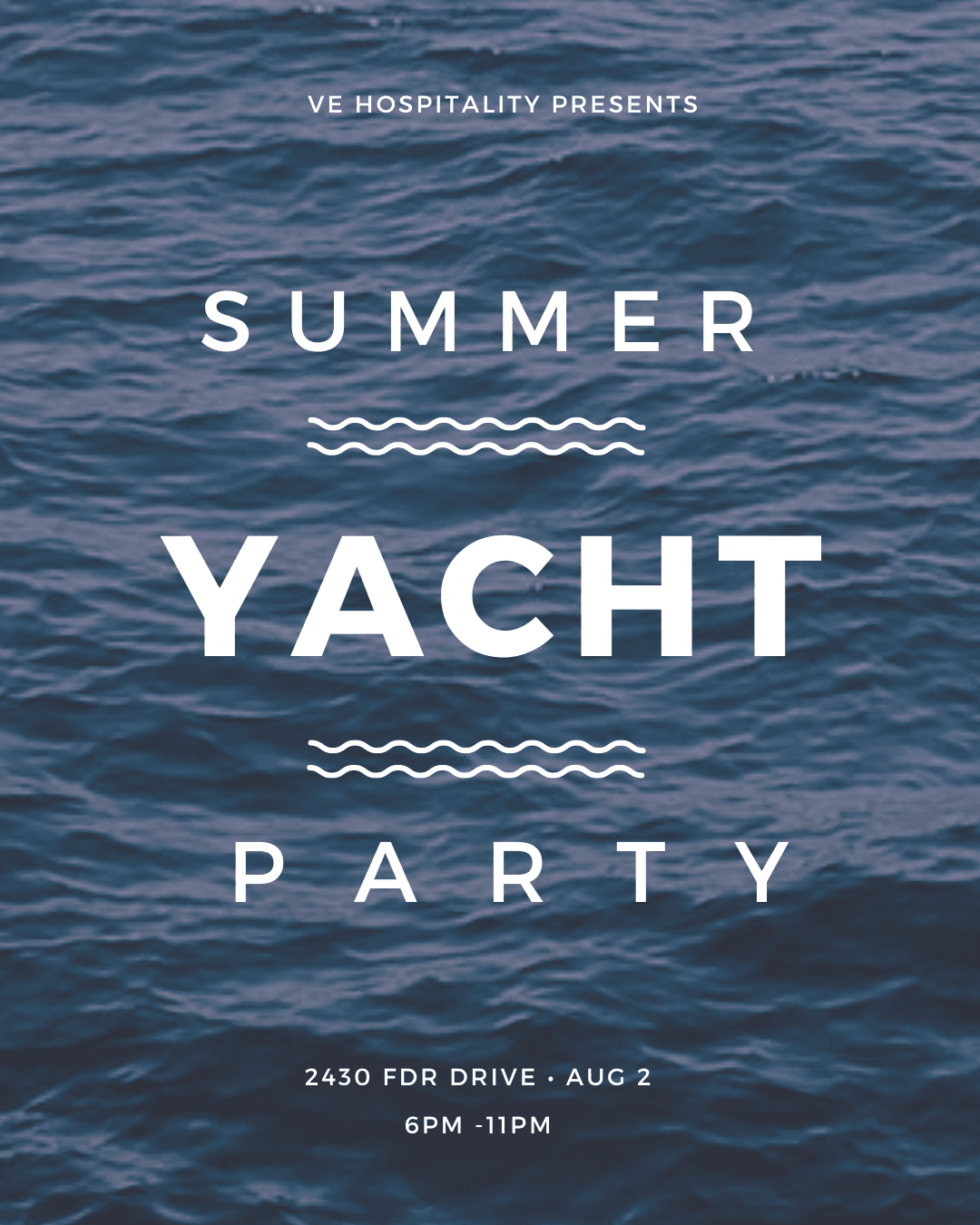 SUMMER SUNSET YACHT PARTY