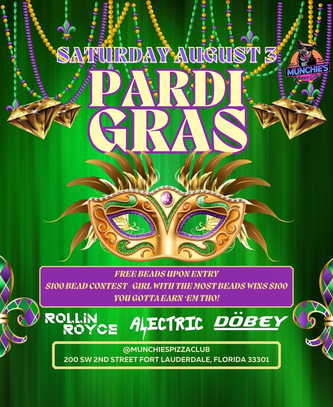 8/03 PARDI GRAS @ MUNCHIE'S FORT LAUDERDALE