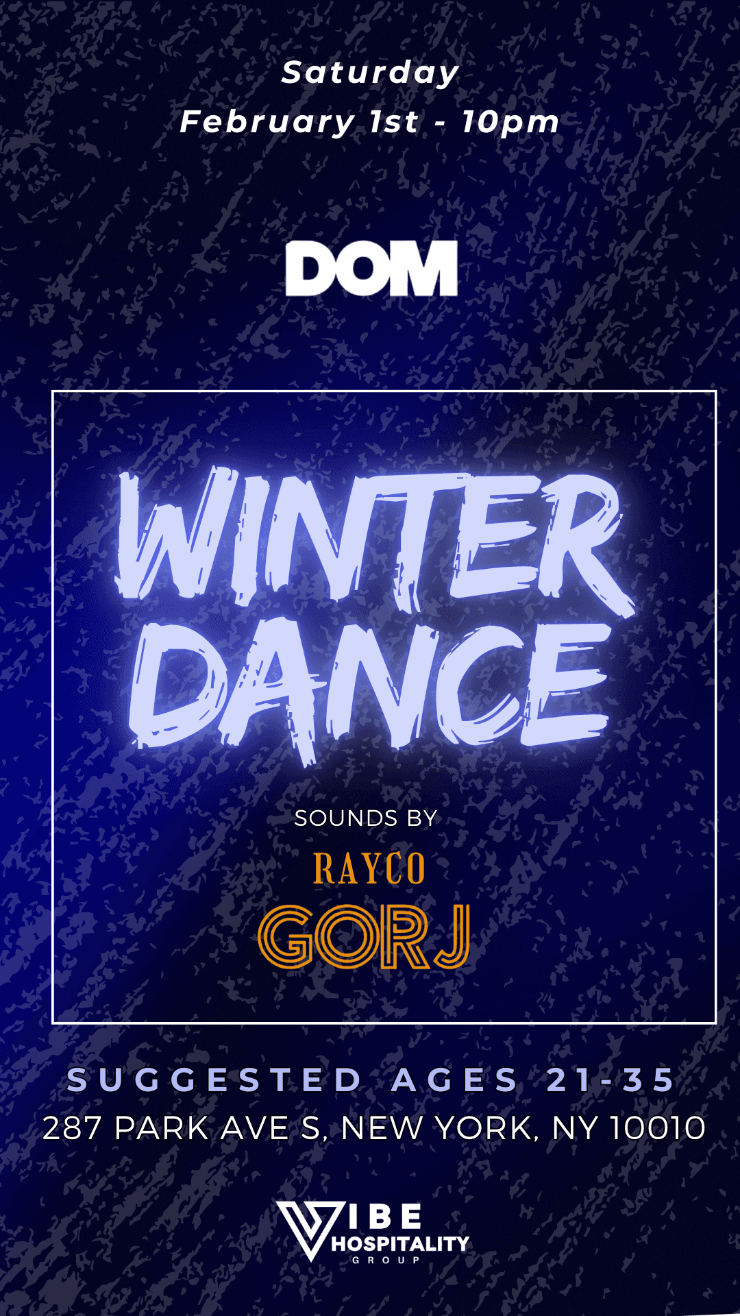 DJ Gorj @ Dom - Sat 2/1