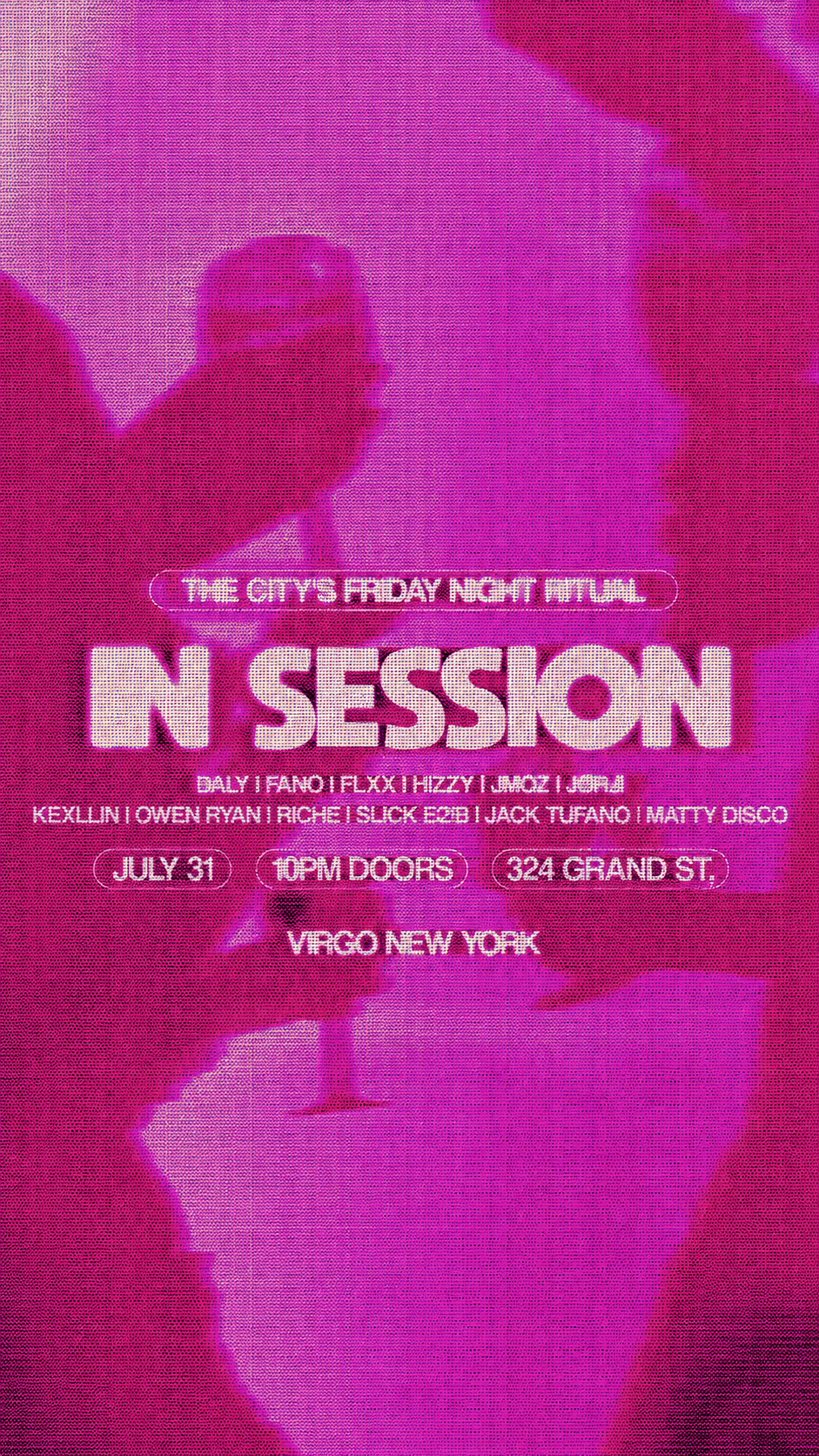 VIRGO IN SESSION 7/31